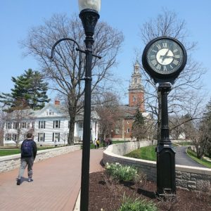 Clock at Dickinson University